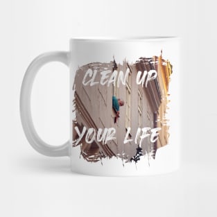 Prague Photography - Clean up your Life Mug